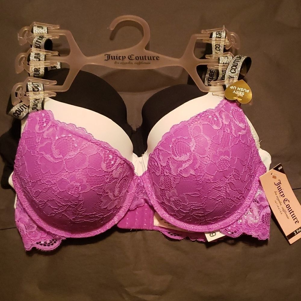3 Juicy padded bras